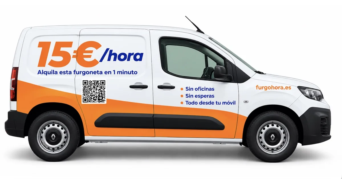Renault Express FurgoHora, vista lateral derecha