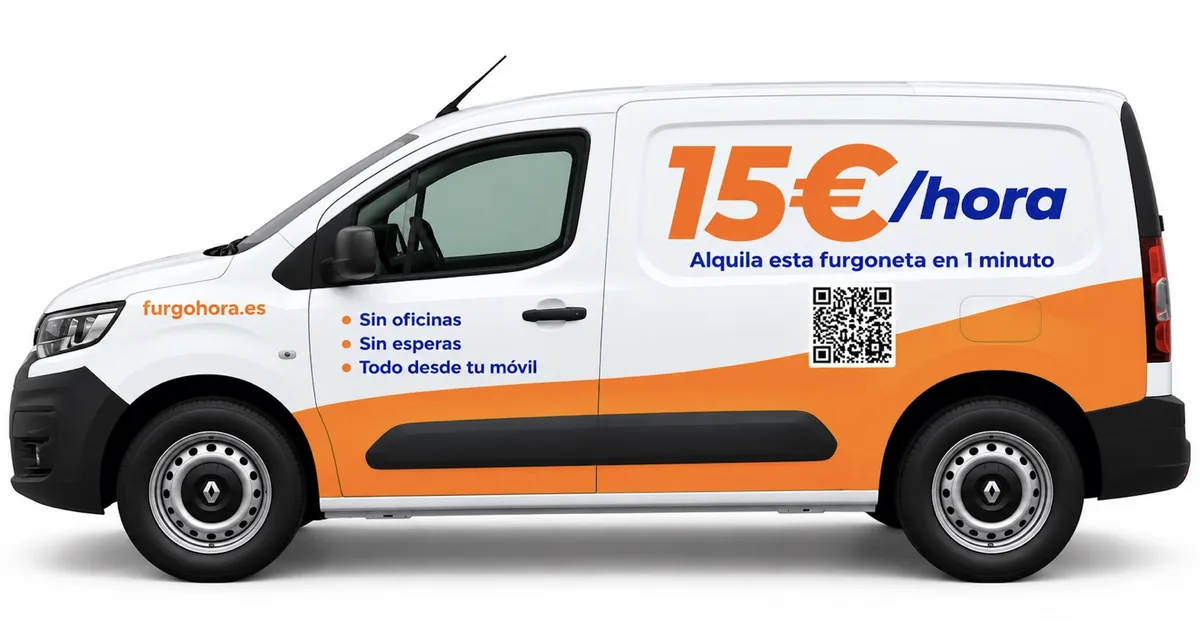 Renault Express FurgoHora, vista lateral izquierda