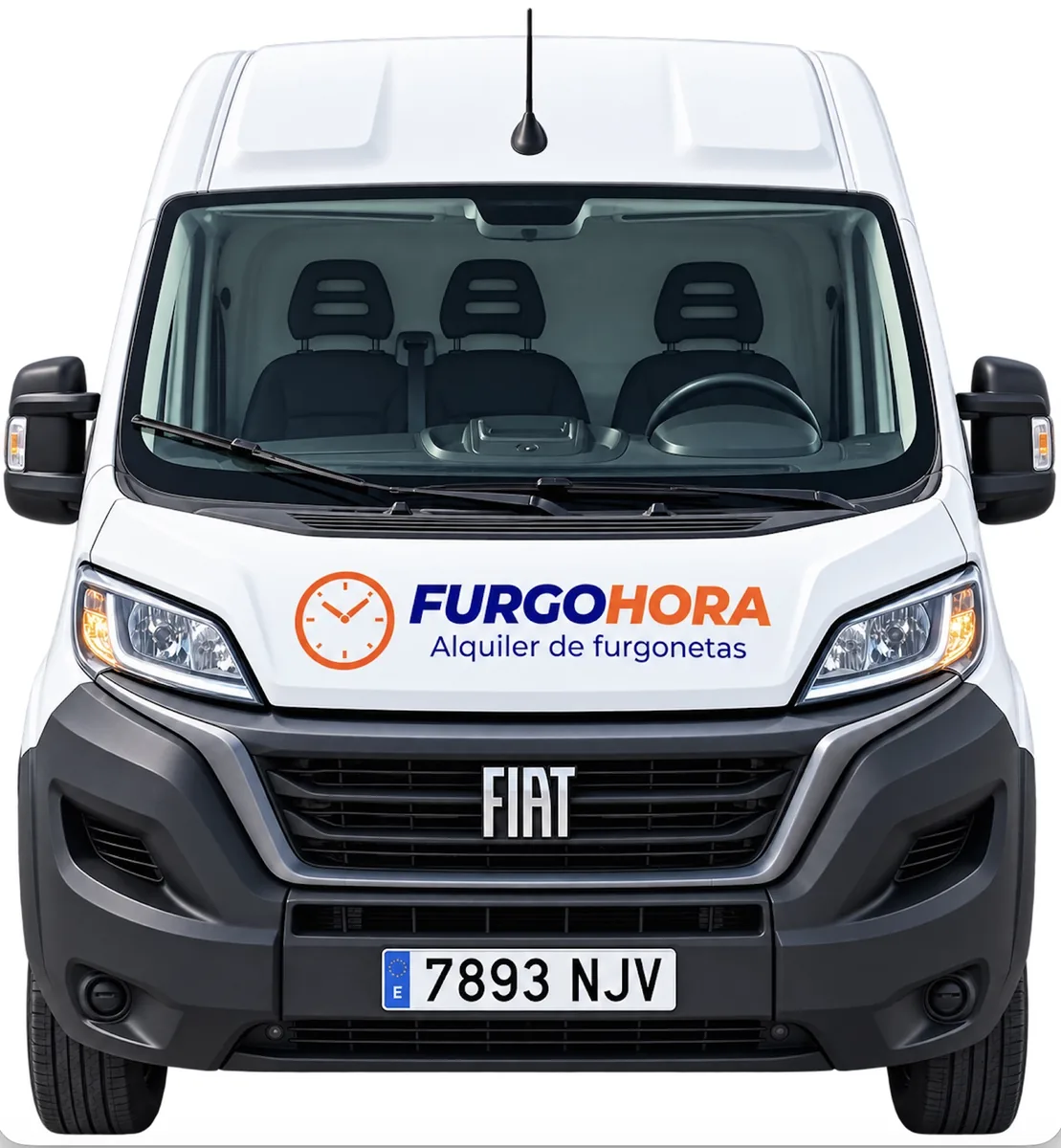 Fiat Ducato L2H2 FurgoHora, vista frontal
