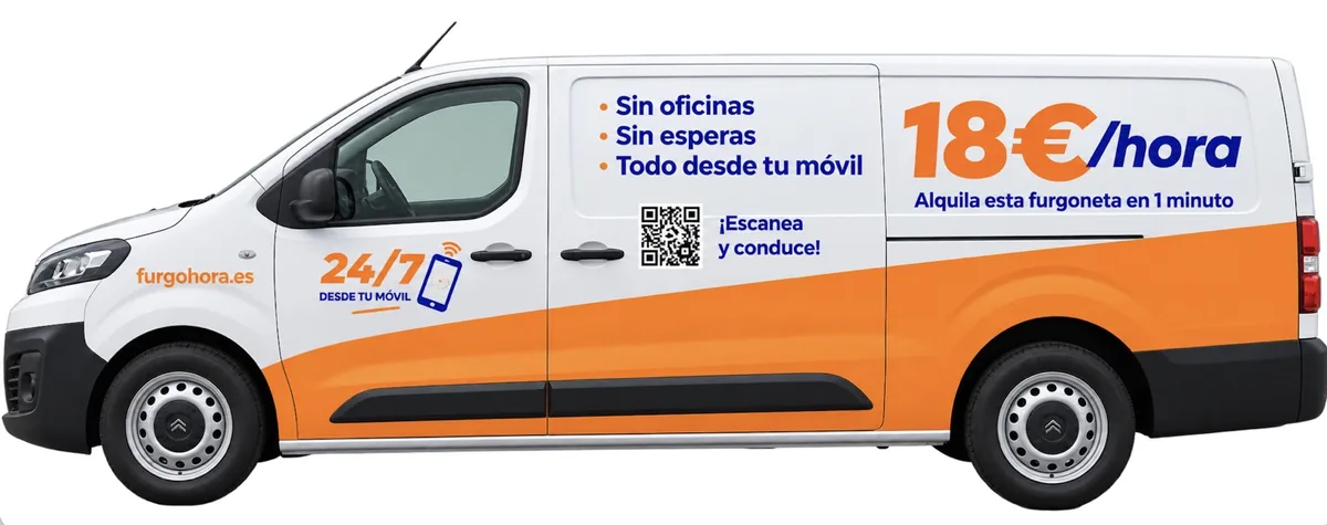 Citroën Jumpy XL FurgoHora, vista lateral derecha